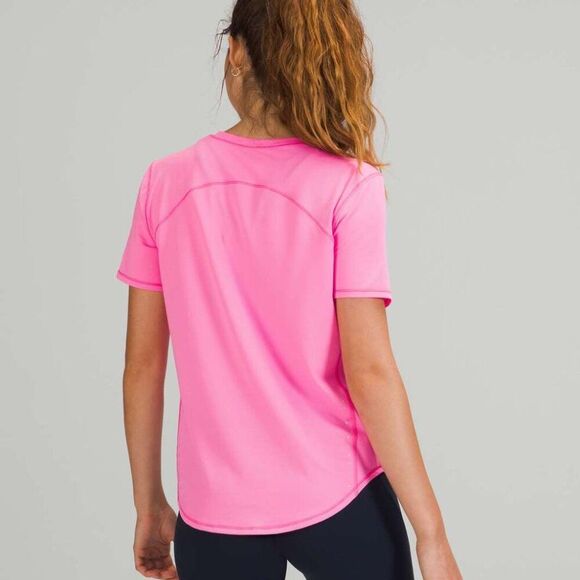 Lululemon High Neck Running and Training T-Shirt Size 4 - Picture 7 of 9